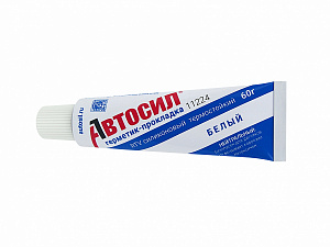 Герметик Автосил 11224 белый 60 г.